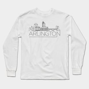 Arlington Minimal Skyline Long Sleeve T-Shirt